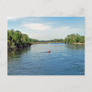 Sammlung "Auf dem Fluss" Postkarte