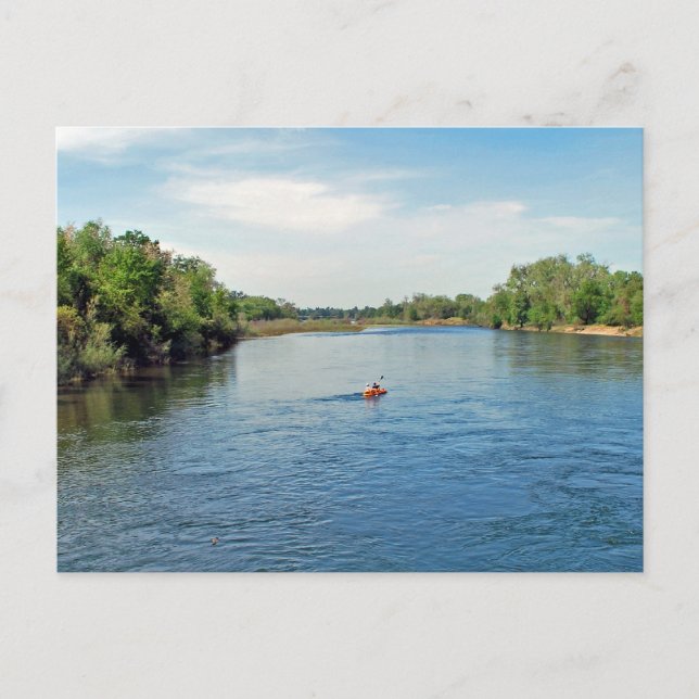 Sammlung "Auf dem Fluss" Postkarte (Vorderseite)