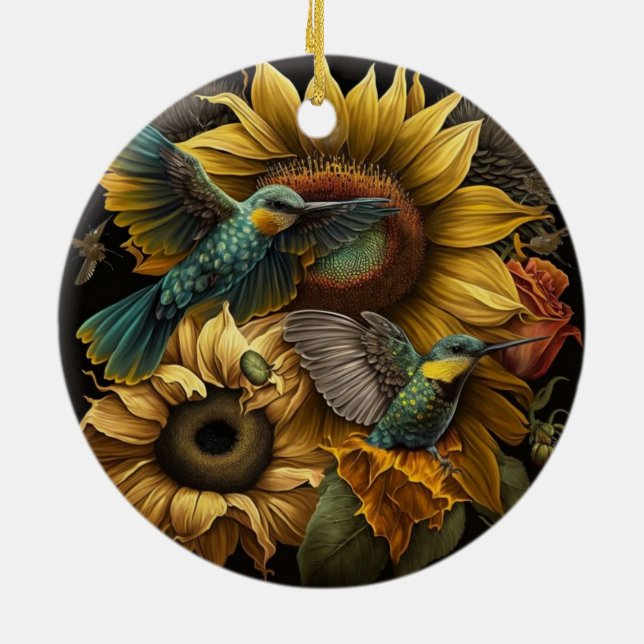 Sammlung charmanter Schlüsselanhänger Keramik Ornament (Hinten)