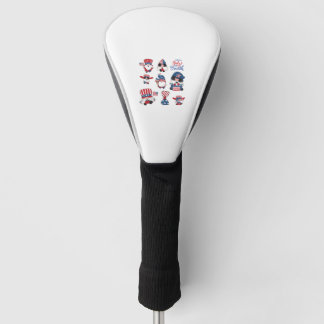 Sammlung der Gnomes vom Juli Golf Headcover