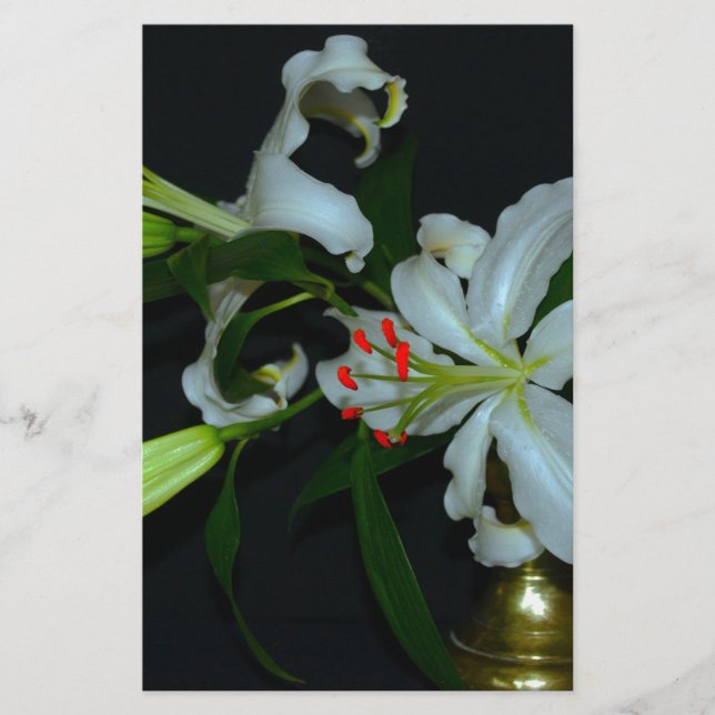 Sammlung irischer Muster und Blume Briefpapier (Vorderseite)