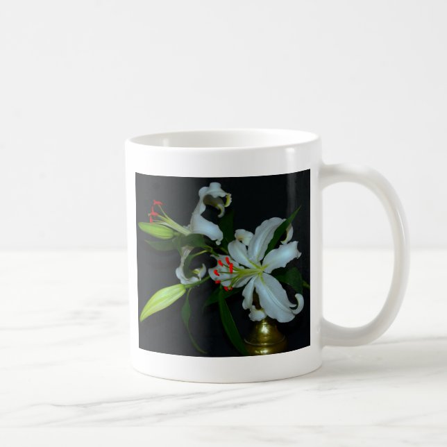 Sammlung irischer Muster und Blume Kaffeetasse (Rechts)