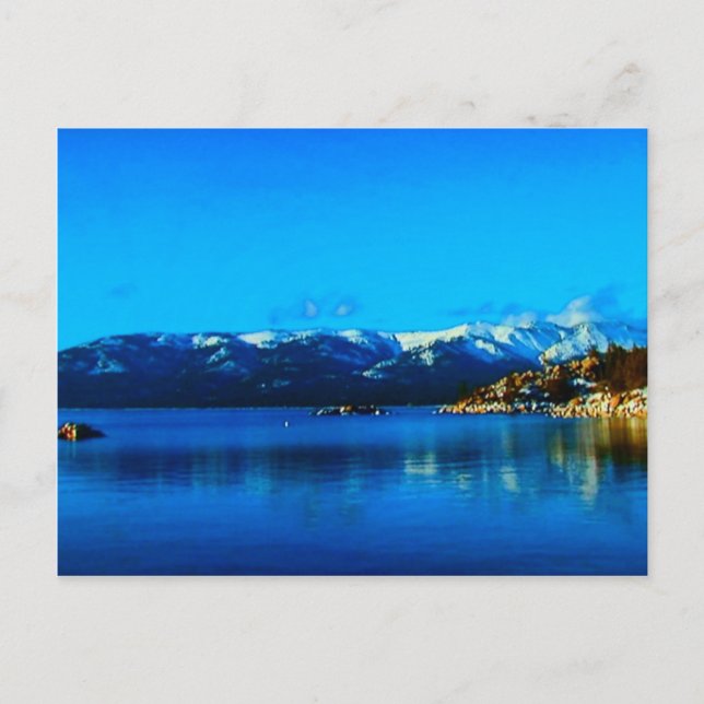 Sammlung Lake Tahoe Postkarte (Vorderseite)