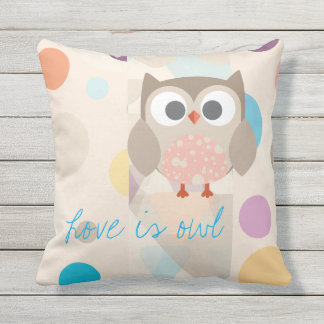 Sammlung „Love is owl " Kissen