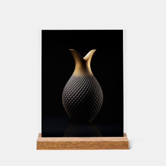 Sammlung Moderner Designvasen – Scu-Set Acrylschild
