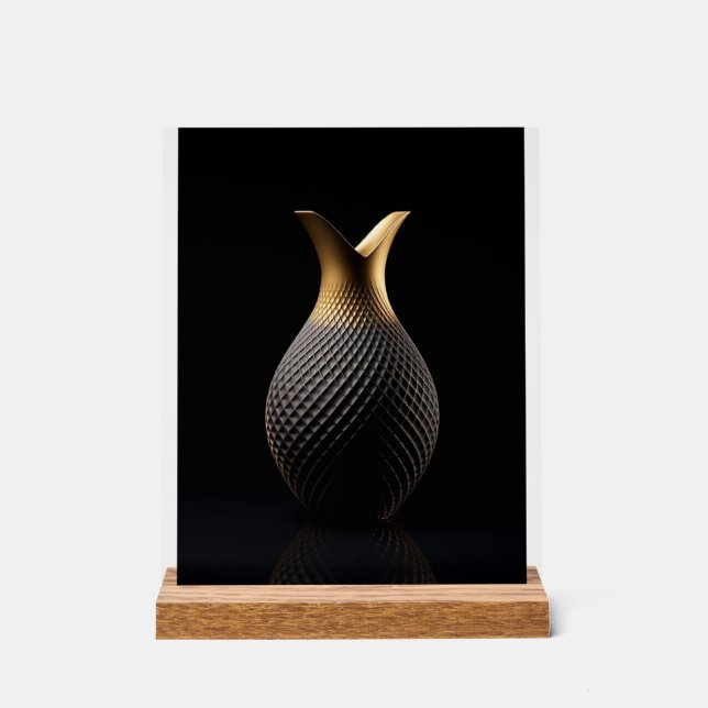 Sammlung Moderner Designvasen – Scu-Set Acrylschild (Vorderseite)