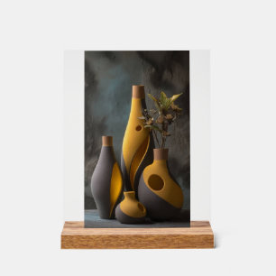 Sammlung Moderner Designvasen – Scu-Set Acrylschild