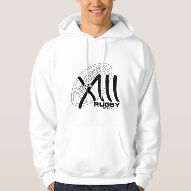 Sammlung Rugby hat XIII Hoodie (Vorderseite)