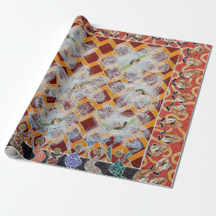 Sammlung von Leinwandmeistern, auf Leinwand gemalt Geschenkpapier