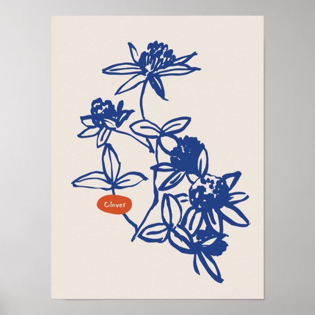 Sammlung von Naturkunstplakaten Poster (Vorne)