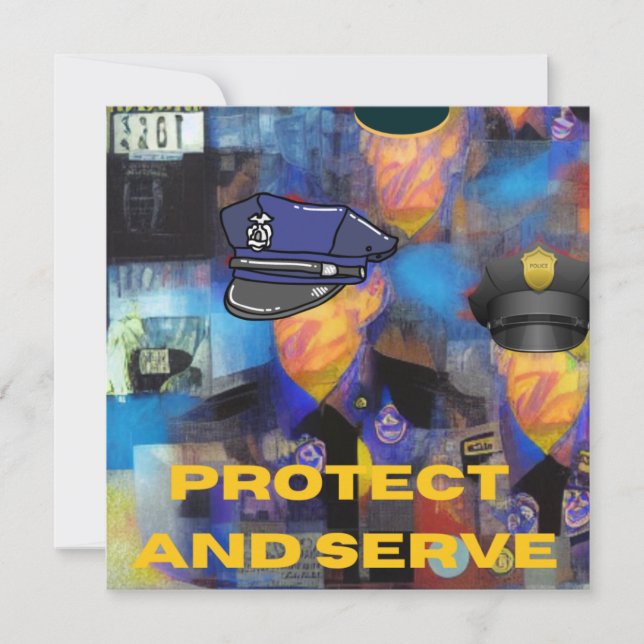 Sammlung von Polizeigutachten Feiertagskarte (Vorderseite)