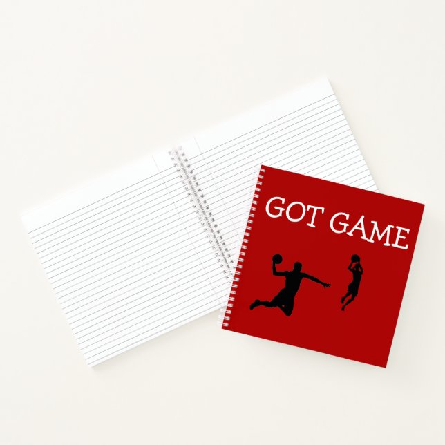 Sammlung von Sportlinien - Notizbuch (Innenseite)