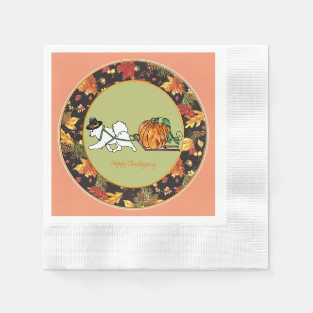 Sammy Decorative Paper Napkins-Erntedank Serviette (Vorderseite)