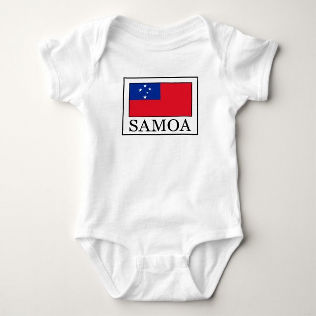 Samoa Baby Strampler (Vorderseite)