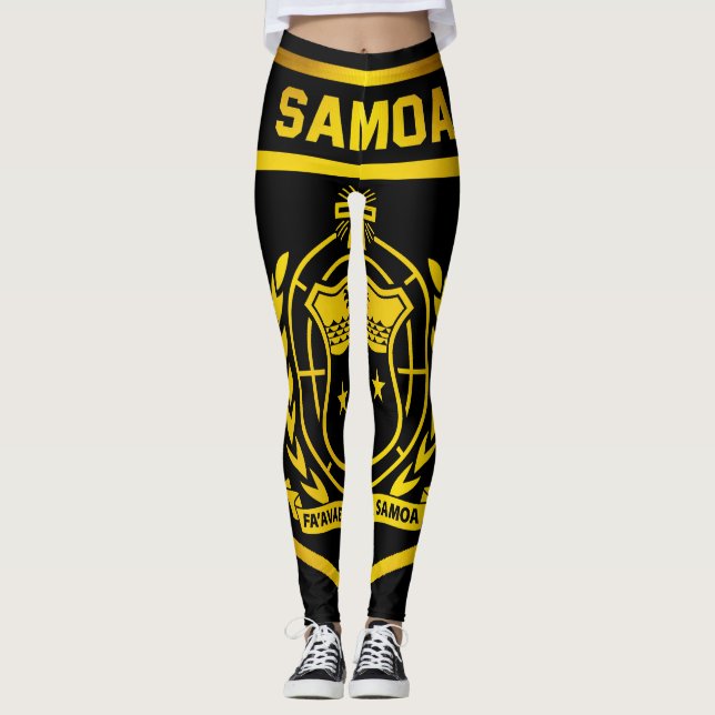 Samoa Emblem Leggings (Vorderseite)