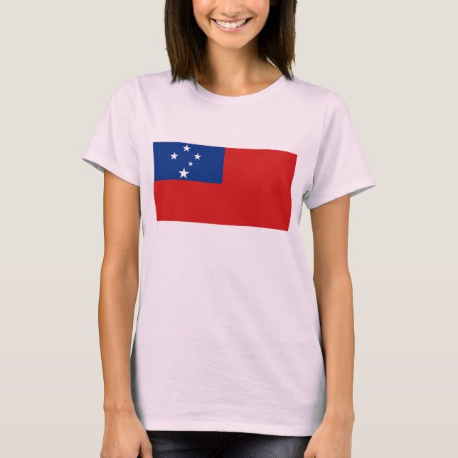 Samoa Flag x Map T - Shirts (Vorderseite)