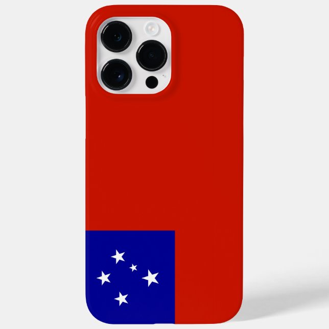Samoa-Flagge Case-Mate iPhone 14 Pro Max Hülle (Rückseite)
