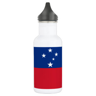 Samoa-Flagge Edelstahlflasche