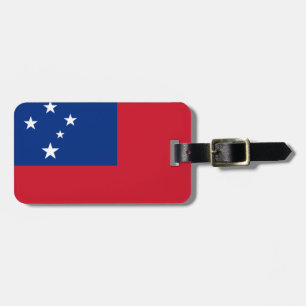 Samoa-Flagge Gepäckanhänger