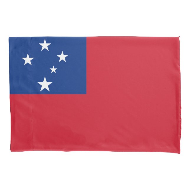 Samoa-Flagge Kissenbezug (Vorderseite)