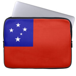 Samoa-Flagge Laptopschutzhülle