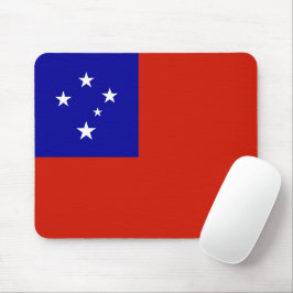 Samoa-Flagge Mousepad