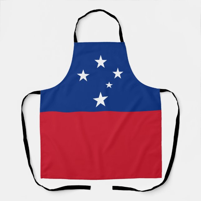 Samoa-Flagge Schürze (Vorderseite)
