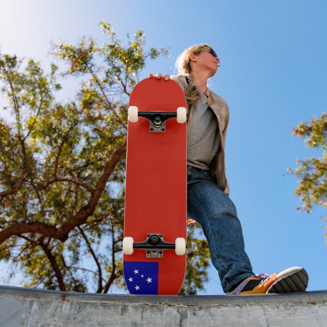 Samoa-Flagge Skateboard (Außenbereich 1)