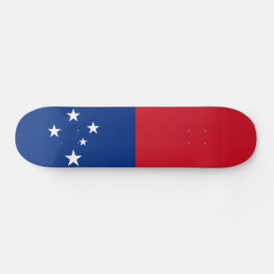 Samoa-Flagge Skateboard