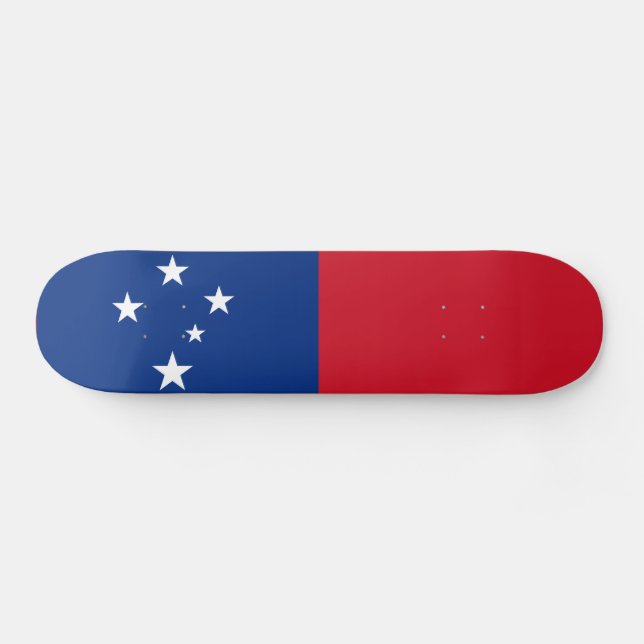 Samoa-Flagge Skateboard (Horizontal)