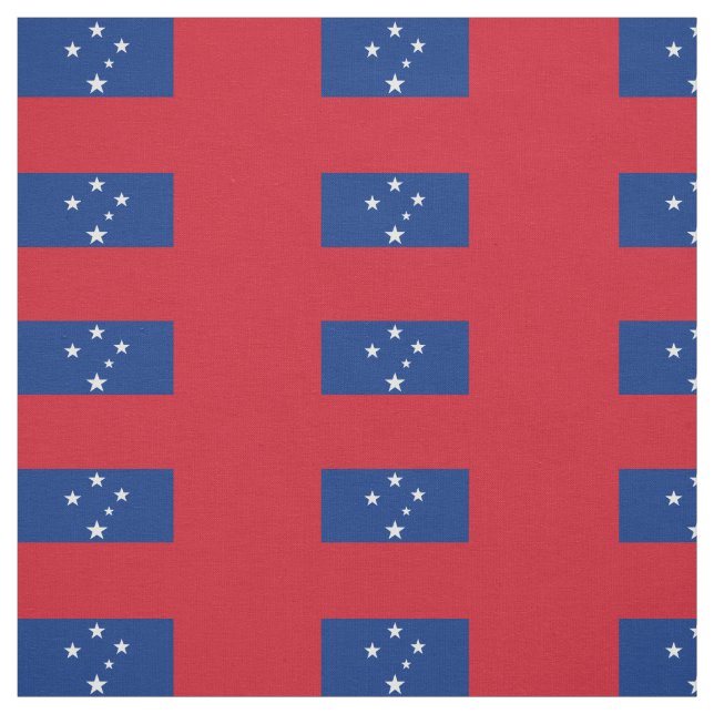 Samoa-Flagge Stoff (Muster)