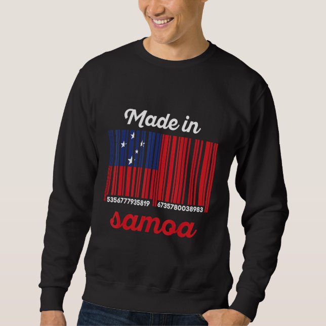 Samoa gemacht sweatshirt (Vorderseite)
