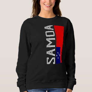 Samoa Heritage Prix Country Support Samoan Flag Sweatshirt
