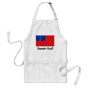 Samoa-Inseln Flaggen-Kochs-Schürze Schürze