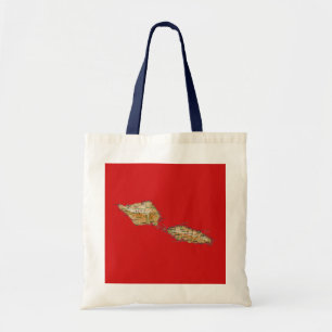 Samoa-Inseln Karten-Tasche Tragetasche