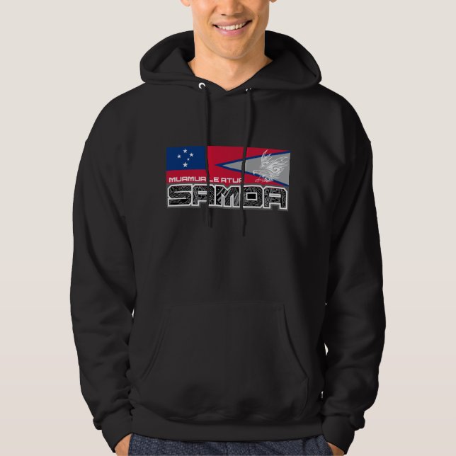 Samoa-Inseln Muamua Le Atua - American- Hoodie (Vorderseite)