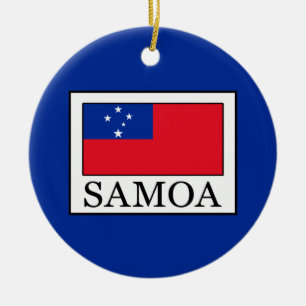 Samoa Keramik Ornament
