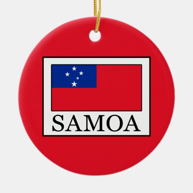 Samoa Keramikornament (Vorne)