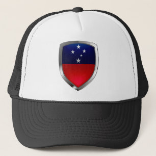 Samoa Metallic Emblem Truckerkappe
