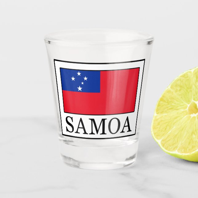 Samoa Schnapsglas (Vorderseite)