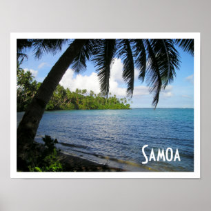 Samoa, Südpazifik Poster