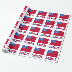 Samoa und Samoa Geschenkpapier