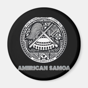 Samoaisches Emblem Magnet