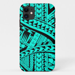 Samoaisches Stammes- Tätowierungsmuster mit Case-Mate iPhone Hülle