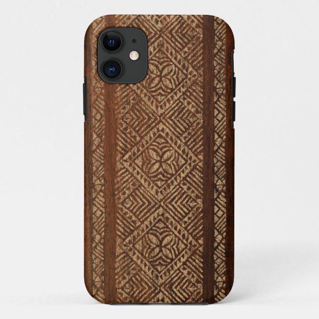 Samoaisches Tapa-Surfbrett iPhone 5 Hüllen (Rückseite)