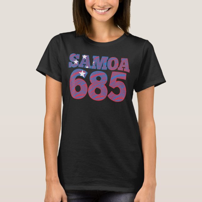 Samoan Flag Shirt - Samoa Rugby (Vorderseite)