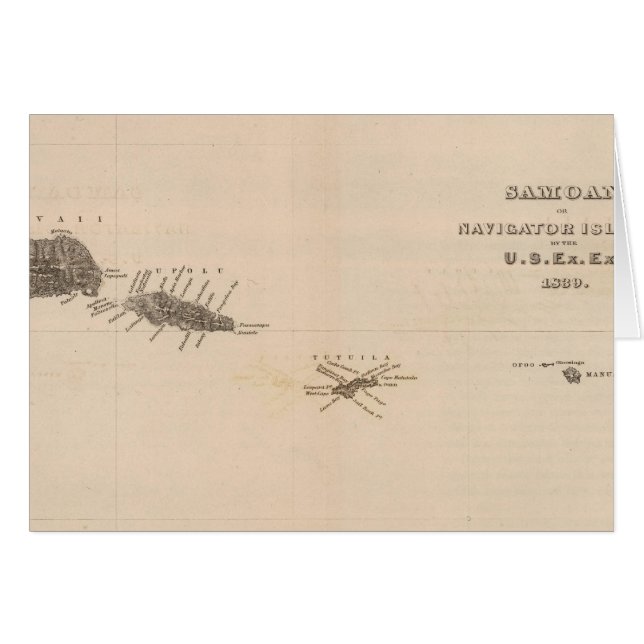 Samoan Islands 2 (Vorderseite (Horizontal))