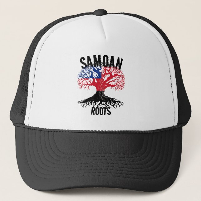 SAMOAN ROOTS TRUCKERKAPPE (Vorderseite)