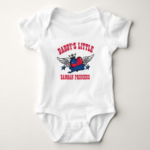 samoische Prinzessinnen entwerfen Baby Strampler