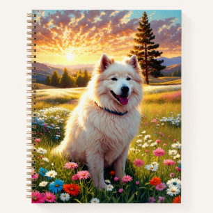 Samojede Hund Notizbuch